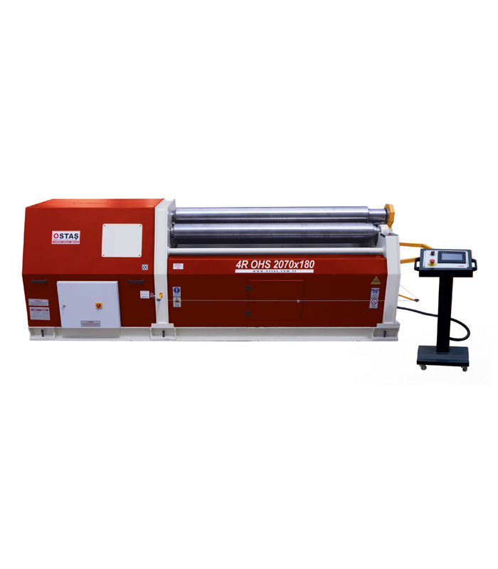 Ostaş 4R OHS 2070x180 4 Toplu Hidrolik Silindir Makinesi