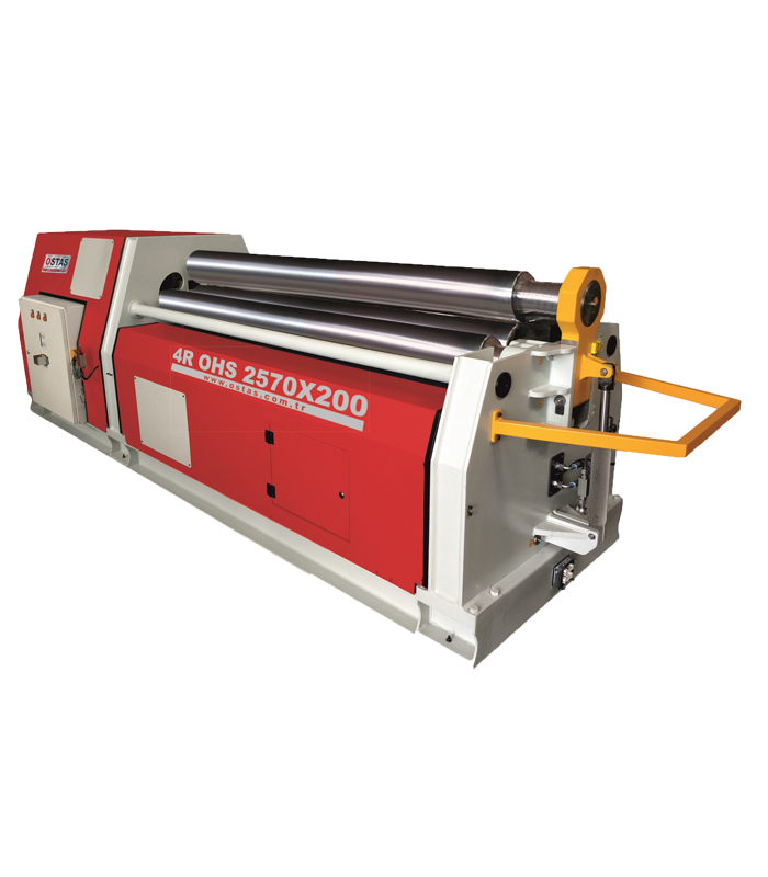 Ostaş 4R OHS 2570x200 4 Toplu Hidrolik Silindir Makinesi